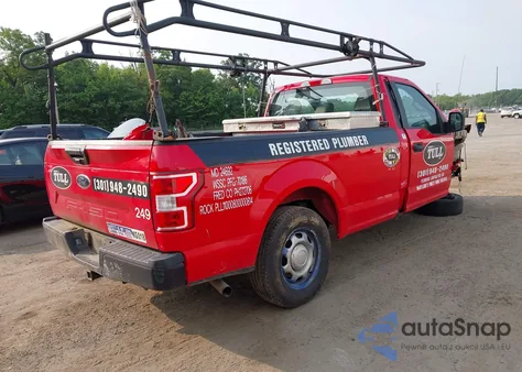 2019 Ford F-150 Xl из США, поврежденный, VIN 1FTMF1CBXKKD80040